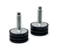 SR1 Performance C5/C6/C7 Corvette Ride Height Adjusting Bolts, Black, Set of 2