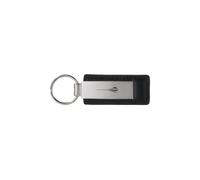 SR1 Performance Corvette Stingray Metal/Leather Keychain - Officially Licensed Chevrolet Key Tag, Black, Default