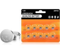 SR626SW Battery, 10 Pack 377 AG4 LR626 Watch Batteries, 1.5V Alkaline Button Cell Battery