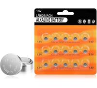 SR626SW Battery, 15 Pack 377 AG4 LR626 Watch Batteries, 1.5V Alkaline Button Cell Battery