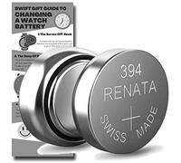 SR936SW Watch Batteries 394-2 x Renata 394 Swiss Made Equivalent to SR936SW Replacement Cell Button Watch Battery Replacement Kit for Watches with Swift Gift UK Fitting Guide