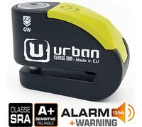 Urban Security Ur10+warning Sra Alarm Disc Lock Yellow