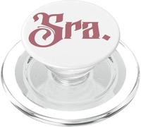 Sra., Mrs Spanish Wife Husband Wedding Mr Sr Matching Señora PopSockets PopGrip for MagSafe