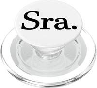 Sra. Mrs Spanish Wife Husband Wedding, Sr Mr Matching Señora PopSockets PopGrip for MagSafe