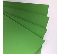 SRA2 Large Green Card Coloured Display Card Poster Mounting Craft Card 160gsm 10 Sheets Display Cardstock