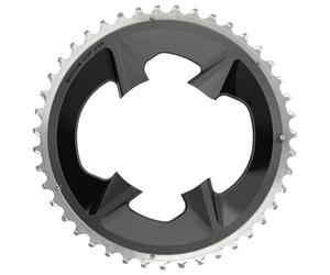 SRAM 106467 Bike Accessory Plato Rival Wide 43D 94 Bcd 2x12v Alum.black for cyclists, designed for smooth riding and bike upkeep, black