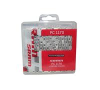 SRAM PC 1170 Hollow Pin 11 Speed Chain - Grey One Size