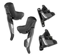 Sram Apex D1 Mechanical Front And Rear Disc Brake Set - 1x12 - Black / Pair / 12 Speed