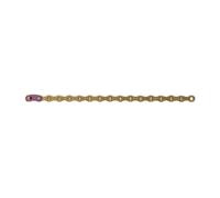 SRAM Bicycle Chain PC XX1 Eagle Hollowpin 126 Links Powerlock Gold - 12 Speed