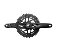 Sram Rival Axs Dub Dm Crankset Silver 165 mm / 46/33t