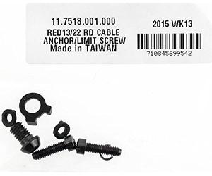 SRAM Cable Anchor/Limit Screw for Rear Derailleur Red 2013 Aero Glide, 11.7518.001.000
