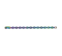Sram Chain PC XX1 12 Speed Eagle Hallowpin Powerlock 126L Rainbow