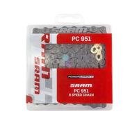 SRAM Chain PC951 114 Links 8/9 Speed Chain, Grey
