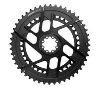 SRAM Rival 2 x 46/33t Chainring Kit 2 x 12 Speed, 8 Bolts, Direct Mount, Black, E1
