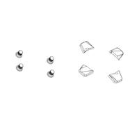 SRAM Chainring Bolt Kit 5 Arm for Red Quarq 2013 (Hidden Bolt), 11.6918.000.000 - Steel Black