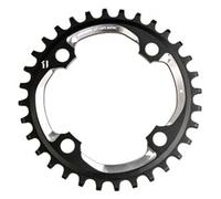 Sram Chainring MTB 22T, LK: 64 mm, aluminium, black 2x10, no pin, (GX), 11.6218.023.001, 104 mm