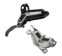 Sram Code Ultimate Stealth Disc Brake - Black Anodized / Silver / Front / Front 850mm Hose