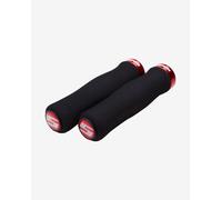 SRAM Locking Grips Contour Foam with Clamp and End Plugs Black With Red Clamp