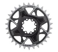 Sram T-type Eagle X0 Dm Offset 3 Mm Chainring Silver 30t 30t Black