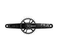 Sram Crank Nx Eagle Fat Bike 4" Dub 12S W Direct Mount 30T X-Sync 2 Steel Chainring