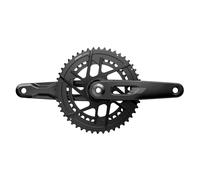 Sram Rival Axs Dub Dm Crankset Silver 165 mm / 48/35t