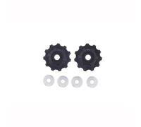 SRAM Jockey Wheel Set for X5 9/10 Speed Rear Derailleurs (Not included Central Bushes), 1 Pair, 11.7518.019.000, Black