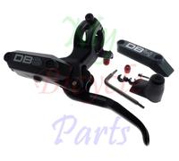 SRAM DB6/DB4 A1+ Disc Brake Lever Assembly, Aluminum DIFFUSION BLACK ANO, Left