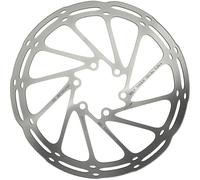 SRAM Disc Rotor Centerline 6 Bolt Rounded Silver/black - SIX BOLT FITTING