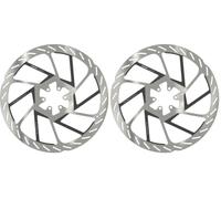 SRAM disco freno HS2 180mm 6 fori arrotondato, Black (Pack of 2)