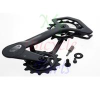Sram T-type Eagle Axs Carbon Jockey Wheel System Silver One Size Black