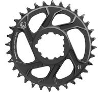 Sram Eagle X-Sync 38T Direct Mount Off-Set Aluminium 12-Speed Chain Ring - Black, 6 mm
