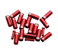 Sram Ferrule Kit Aluminum Red With 10Pc Shift 4mm 6Pc Brake 5mm 4Pc Cable Tip