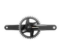 Sram Force 1x Axs Wide D2 Spindle Dub Crankset With Power Meter Silver 172.5 mm / 40t