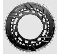 SRAM Force 2X Thread Mount Chainring - 48/35t, 12-Speed, Thread Mount (for Force E1 AXS PM Spider), Black, E1