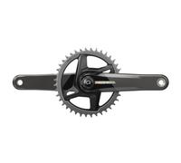 Sram Force 1x Axs Wide D2 Spindle Dub Crankset With Power Meter Silver 175 mm / 40t