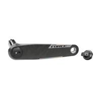 SRAM Force AXS Wide Left Crank Arm and Power Meter Spindle Assembly - 175mm, 12/13-Speed, Dub PM Spindle, Carbon, E1