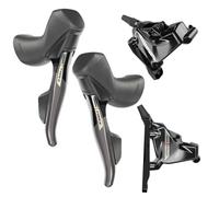 Sram Force D2 AXS Front & Rear Disc Brake Set - 12 Speed - Iridescent / Pair / 2x12