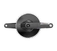 Sram Force 1 Axs E1 Dub Dm Spider Crankset With Power Meter Silver 160 mm / 50t 160 mm Black