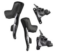 Sram Force eTap Axs Front & Rear Disc Brake Set - Black / 2x12 / Pair