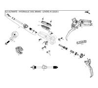 Sram G2 Rsc/ultimate Reservoir Deckel Kit Lever One Size