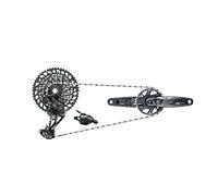 Sram Gx Eagle Dub Lunar Boost Groupset Black 170 mm 32t / 10-52t