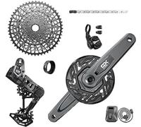 Sram Gx T-type Eagle E-mtb Brose Transmission Axs Groupset Silver 160 mm 36t / 10-52t