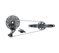 Sram Gx Eagle Dub Lunar Boost Groupset Black 175 mm 32t / 10-52t