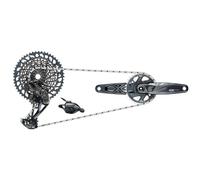 Sram Gx Eagle Dub Lunar Groupset Black 170 mm 32t / 10-52t