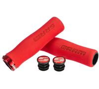 SRAM Contour Foam Locking Grips 129mm MTB Red Black