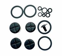 SRAM Hydraulic Disc Brake CODE R B1/RSC A1 Caliper Piston Kit, 16mmx2, 15mmx2