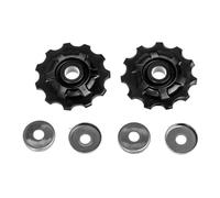 SRAM Jockey Wheel Set for X5 9/10 Speed Rear Derailleurs (Not included Central Bushes), 1 Pair, 11.7518.019.000, Black