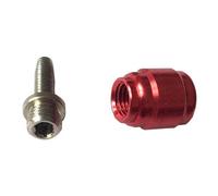 Sram Level/elixir Brake Hose Olive 5 Units Red,Silver