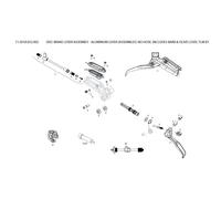 Sram Level Tlm B1 Disc Brake Lever Assembly Black