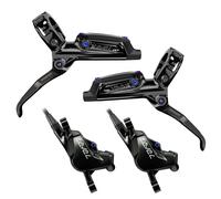 Sram Level Ultimate Rainbow Front And Rear Disc Brake Set - Black / Pair